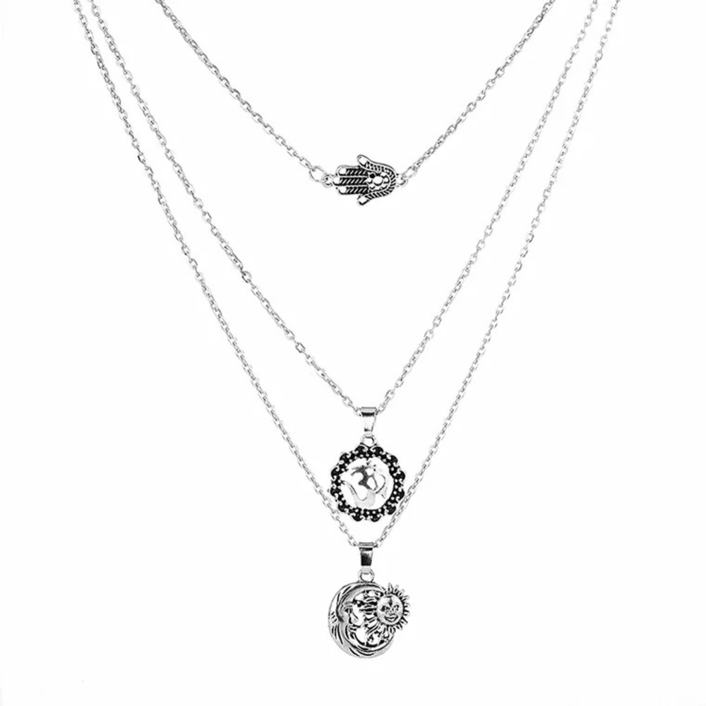 Multiple layer necklace - Picture 2 of 5